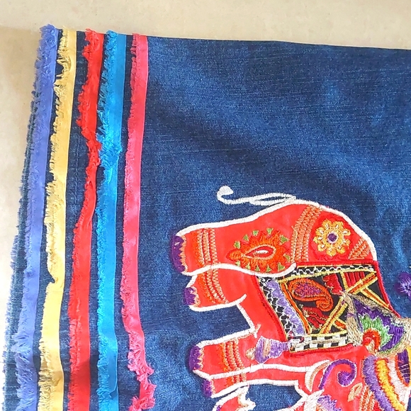 Jeans Skirt Embroidered - Picture 2 of 6